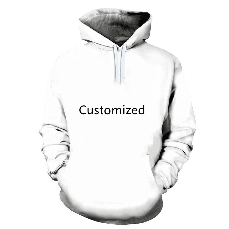 Customized 3D Digital Printing Couple Outfit Sweater Largesize Baseball Uniform Hoodie