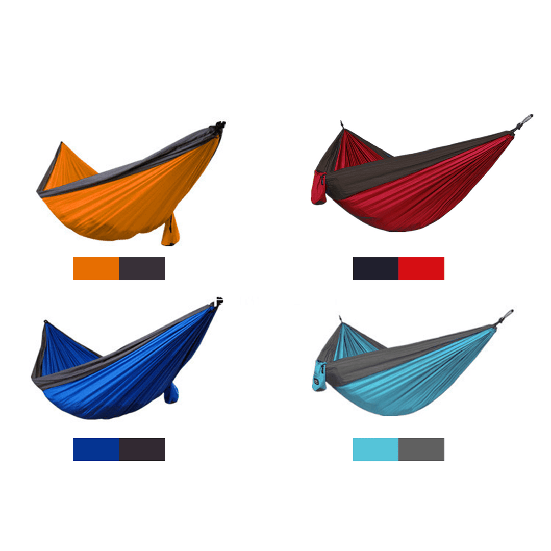 Outdoor Hammock Camping Ultra Light Nylon Portable Hammock for Double Person