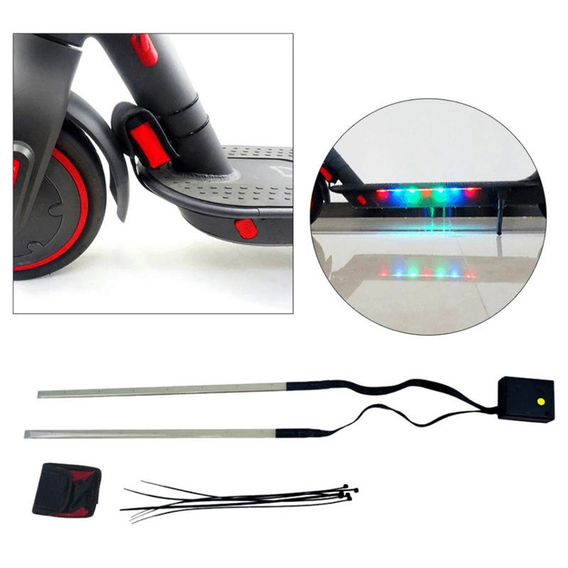 BIKIGHT Colorful Strip Light for M365 / Pro Electric Scooter 3 Modes Scooter Chassis Light Night LED Strip Light