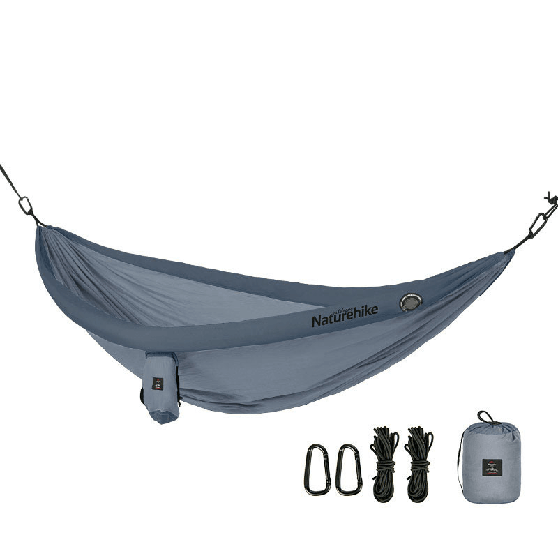 Naturehike Camping Hammock Ultralight Inflatable Swing Sleeping Bed Hanging Chair Max Load 200Kg Outdoor Travel