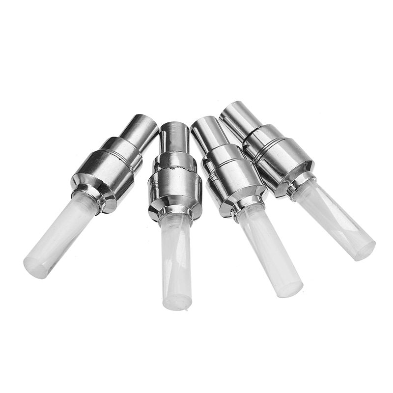 12Pcs XANES WL04 Vibration Induction Bicycle Wheel Light Nozzle Spoke Light for Schrader Valve Woods Valve