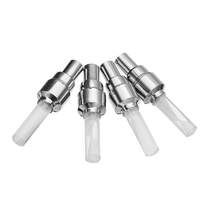 12Pcs XANES WL04 Vibration Induction Bicycle Wheel Light Nozzle Spoke Light for Schrader Valve Woods Valve