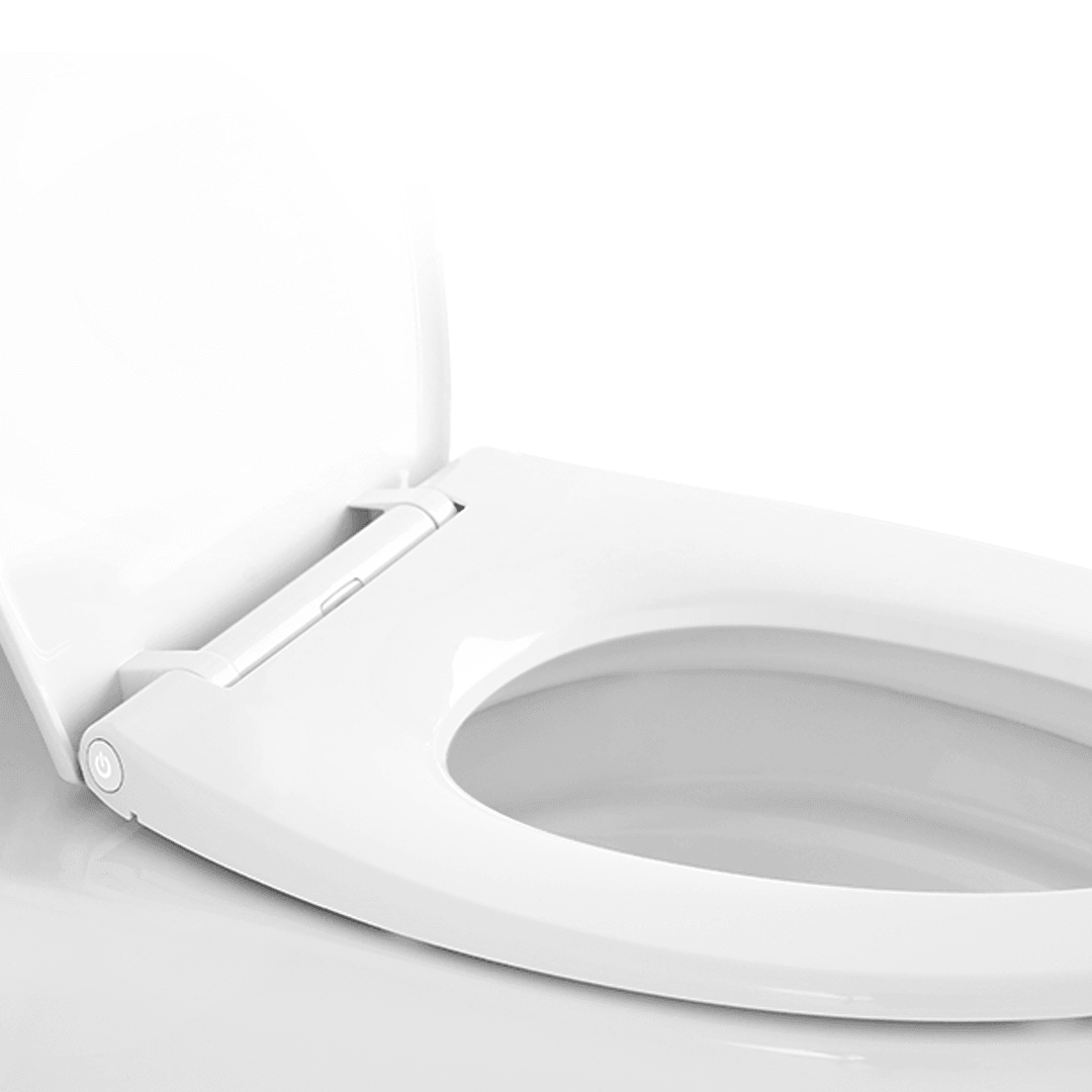 WHALE SPOUT Bathroom Electric Heated Toilet Seat Covers IPX4 Waterproof Mute Descending Toilet