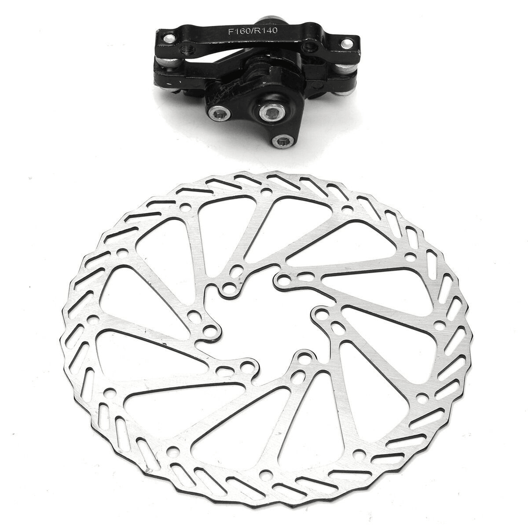 BIKIGHT 160MM MTB Bike Mechanical Disc Brake Front and Rear Brake Set