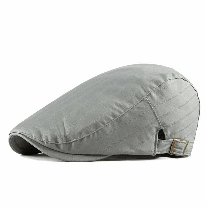 Men'S Fashion Retro Simple Cotton Beret