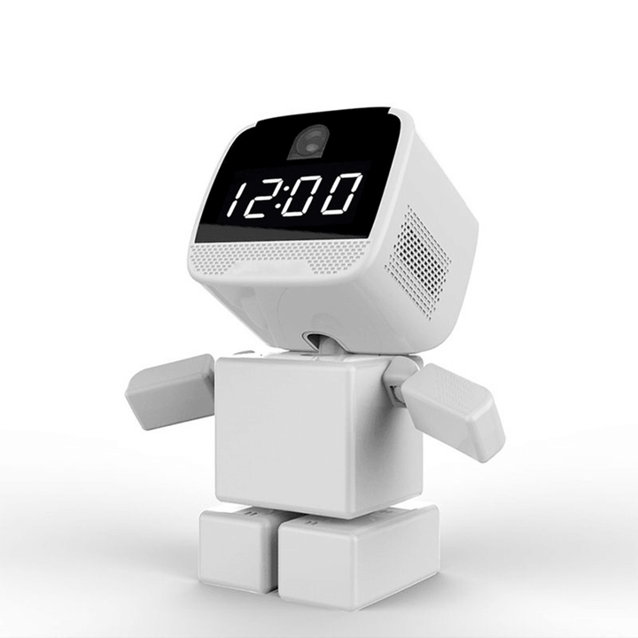 1080P Smart Monitoring Robot Wifi USB IP Camera Clock Intelligent Smart Motion Detect for Home Baby Security Surveillance Indoor Camera