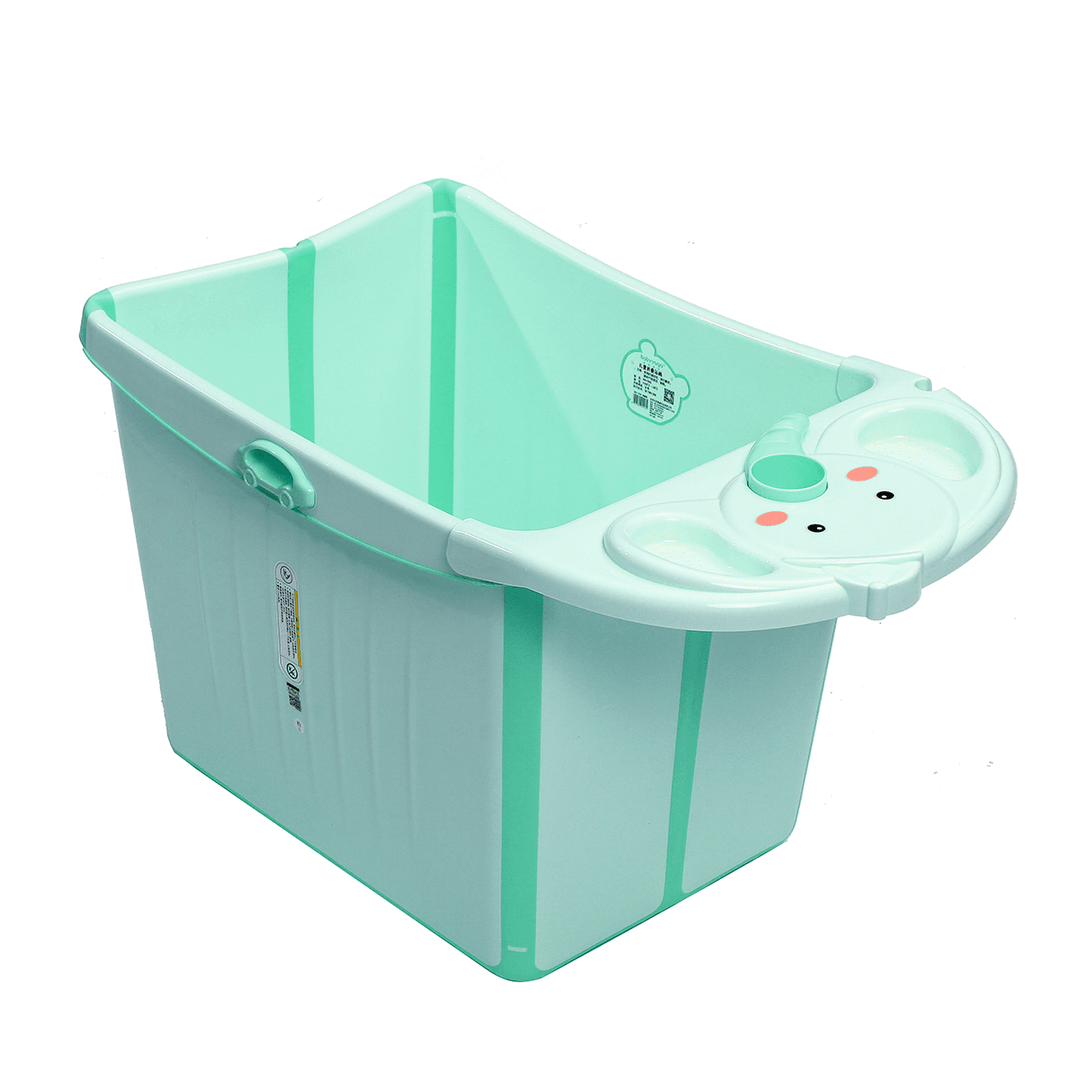 Kids Large Foldable Anti-Slip Bath Tub Baby Long-Term Temperature Locking Bucket