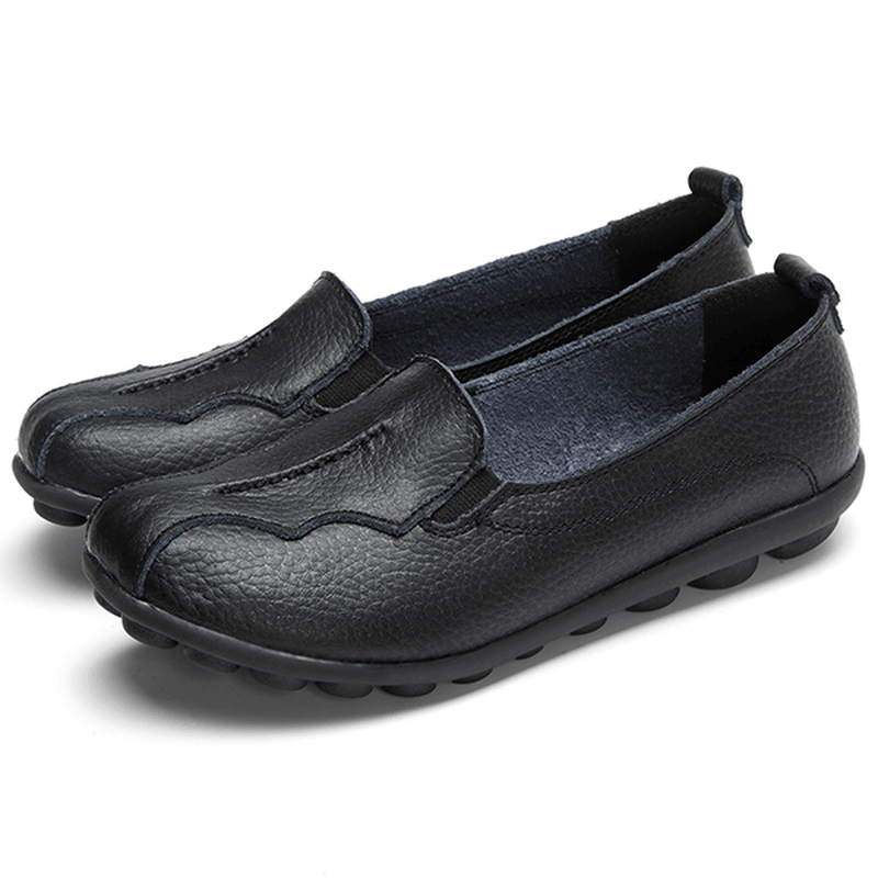 US Size 5-11 round Toe Soft Sole Slip on Flat Loafers