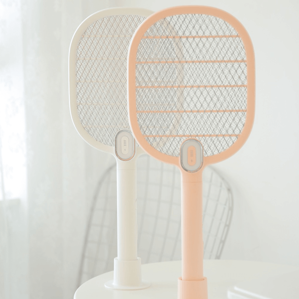 3Life Electric Mosquito Swatter Mosquito Dispeller Rechargeable LED Electric Insect Bug Fly Mosquito Killer Racket 3-Layer Net