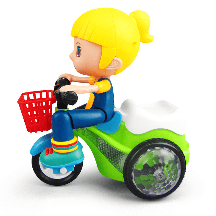 Stunt Tricycle Electric Toy for Children