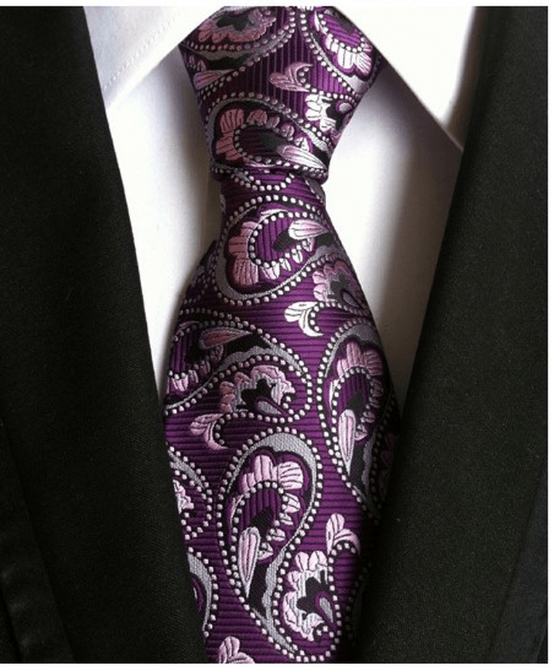 Men S Tie 8Cm Business Gentleman British Formal Wear