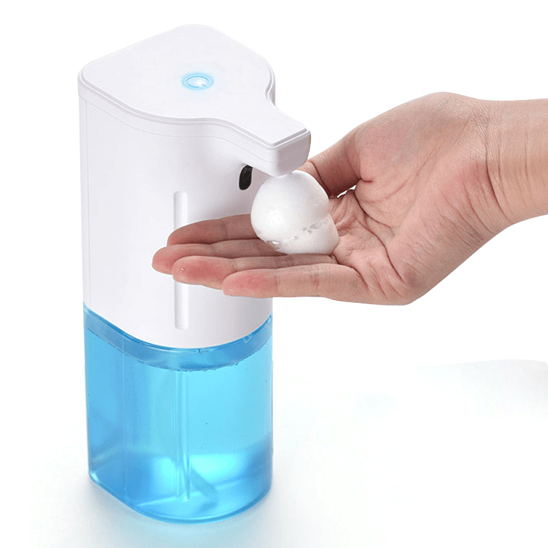 Automatic Soap Dispenser USB Charging Induction Hand Washer Infrared Motion Sensor Foaming Soap Dispenser with UV Sterilize Light