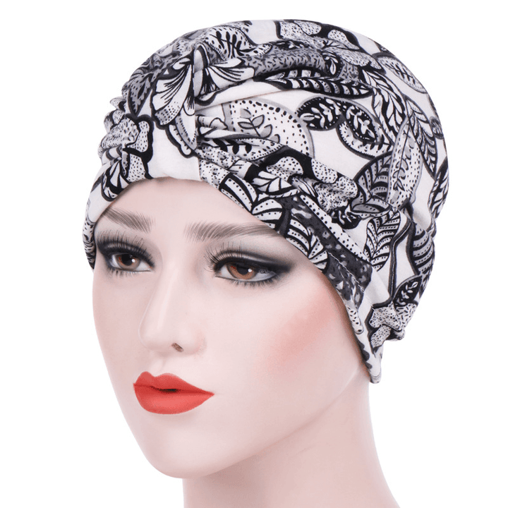 Women Summer Muslin Cotton Beanie Hat - MRSLM