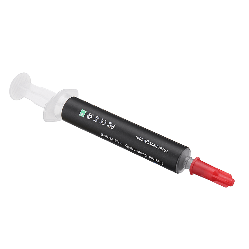 Grey Thermal Grease Paste Compound Silicone 5.8 High Heat Conductivity for Computer CPU Heatsink