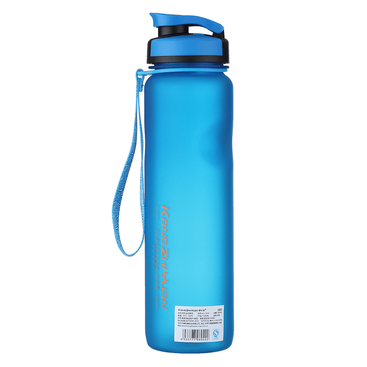 1000ML Portable Leakproof Eco-Friendly Ep+Safety+Degradable Sports Water Bottle Drinking Cup for Outdoor Cycling Travelling School Bottle - MRSLM