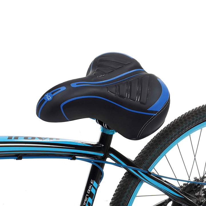 Extra Wide Soft Bike Saddle Universal Comfy Bike Seat Bicycle Cushioned Padded Cycling Accessories