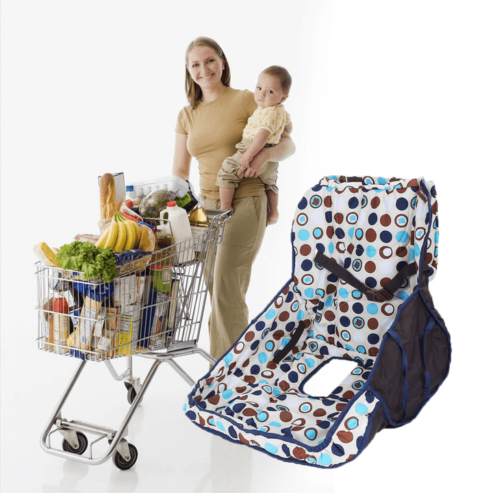 Baby Shopping Trolley Cart Cover Seat Protective Pad Kid Dining Chair Cushion