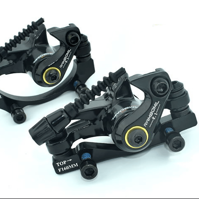 RAMBOMIL Road Mountain Bike Bicycle Cycling Brake Disc F-1 Front Rear Wheel Brake Disc Rotor Kit