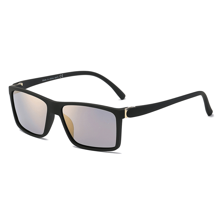 Men Women Summer Square Retro UV400 Polarized Sunglasses