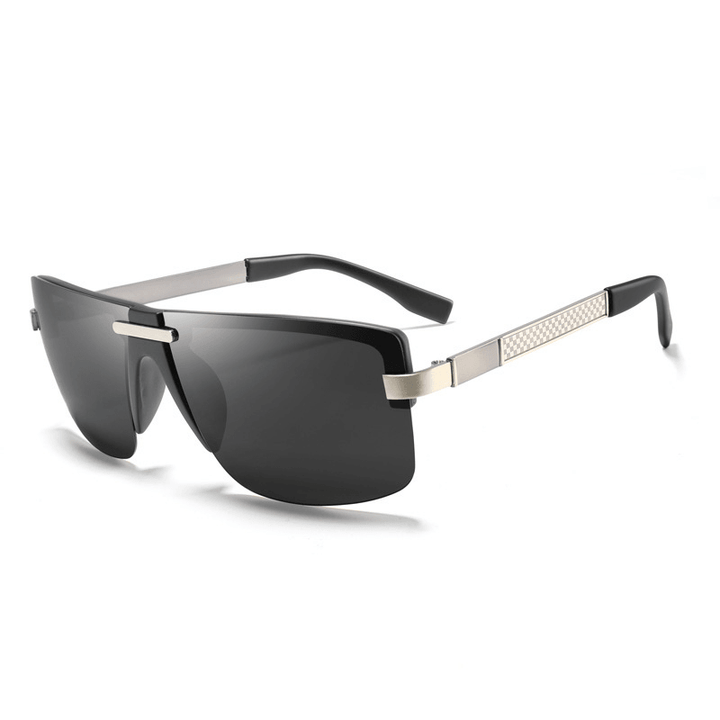 Outdoor Square Rimless Luxury UV400 Polarized Sunglasses - MRSLM