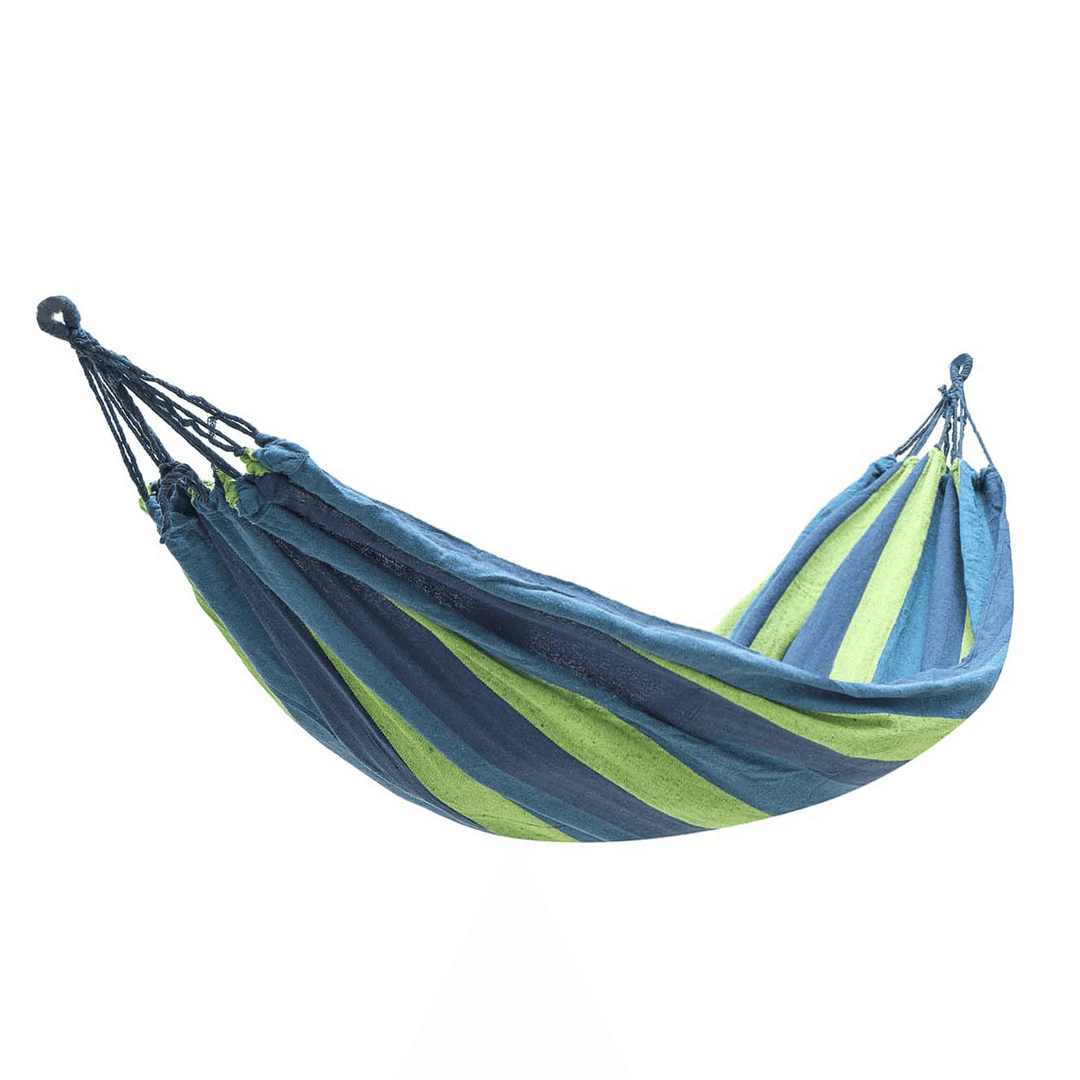 Canvas Hammock Swing Hammock Bed Portable Foldable Outdoor Garden Travel Camping Hammock