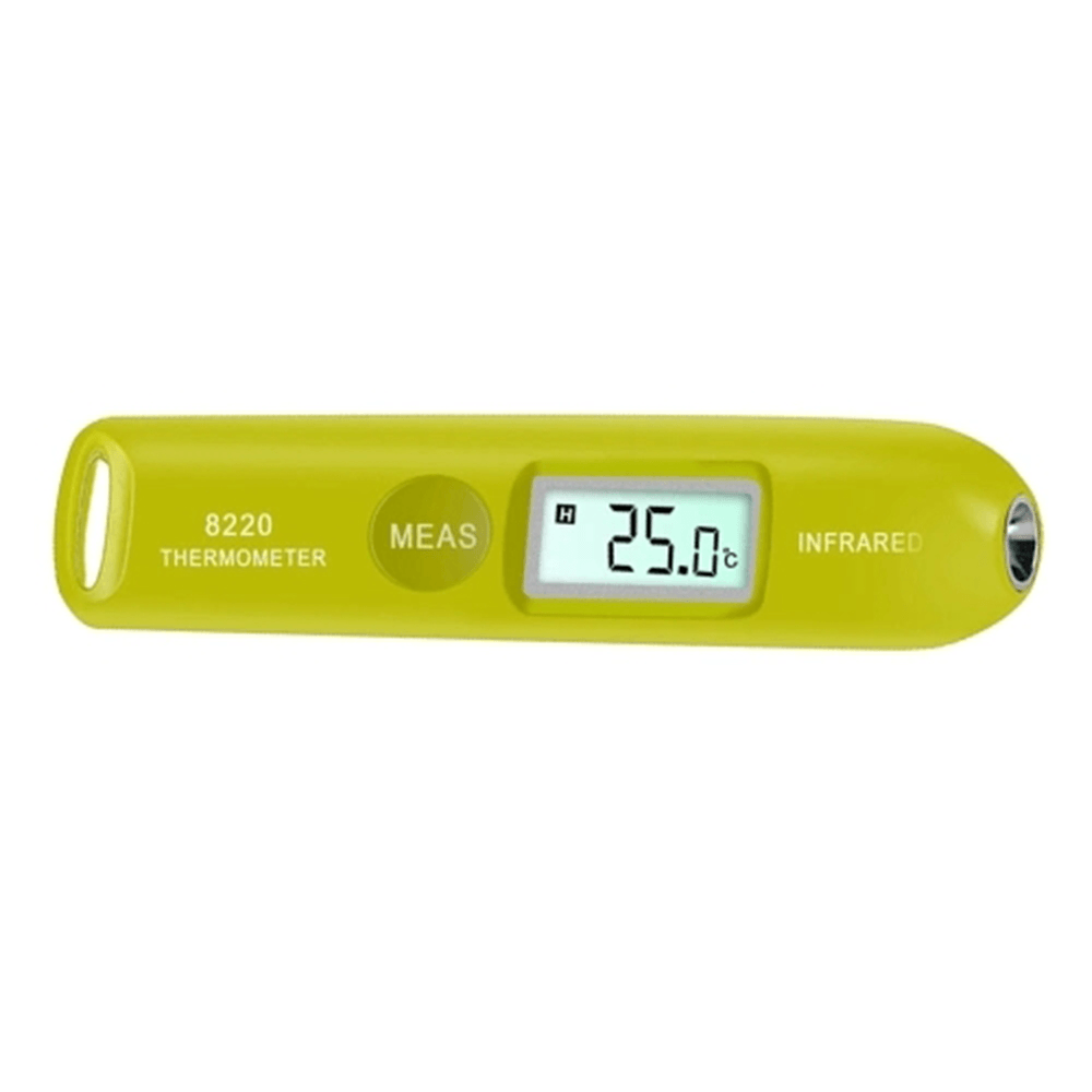 Mini Digital Infrared Temperature Detector Portable Temperature Measuring Pen with LCD Display Screen Compact for Body Temperature