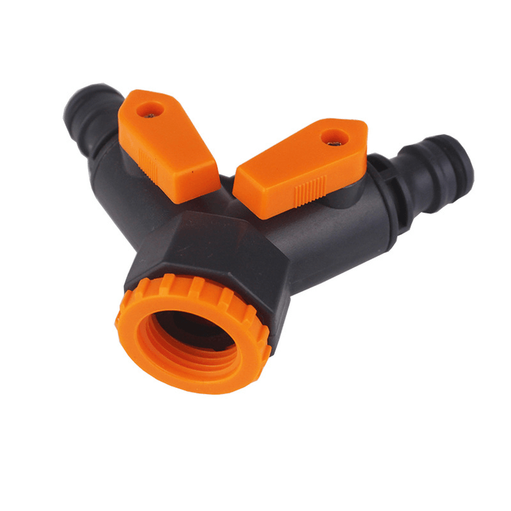 1/2" 3/4" Y Shape Water Tap Splitter Irrigation Agriculture Quick Water Connector Gardening Tools