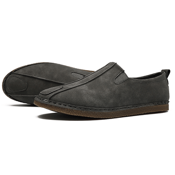 Men Comfortable Soft Sole Suede Loafers