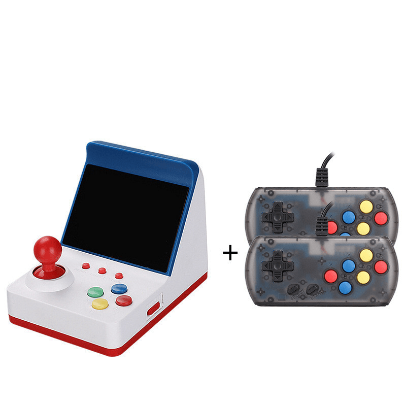 A6 Handheld Game Console Mini Retro FC Red and White Machine