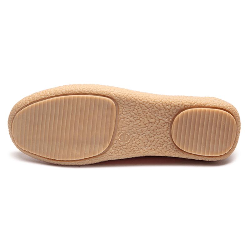 Breathable Walking Leather Flat Shoe