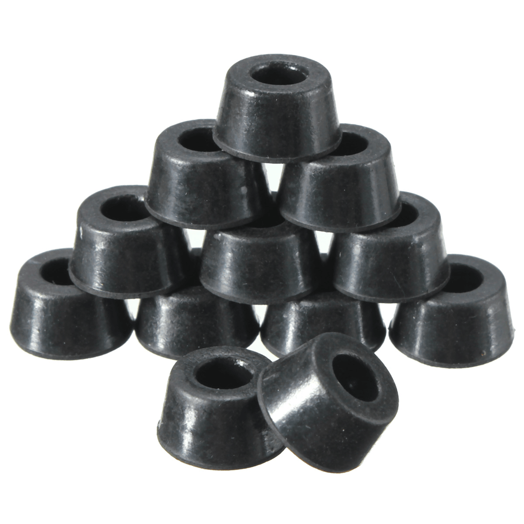 10Pcs 13X10X7Mm Chair Leg Table Crutch Feet Stools Furniture Feet Rubber Protector