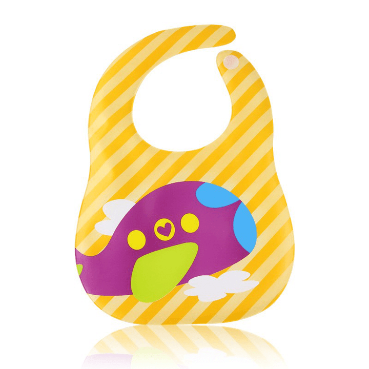 Baby Feeding Bib Waterproof Infant Bibs Soft Burp Colths EVA Eco-Friendly - MRSLM