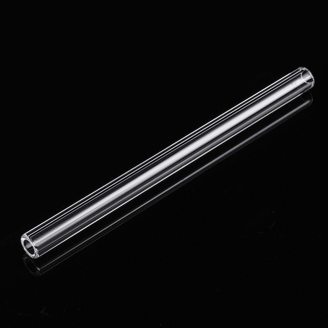 4Pcs Borosilicate Glass Blowing Tube 150Mm X 10Mm X 2.2Mm