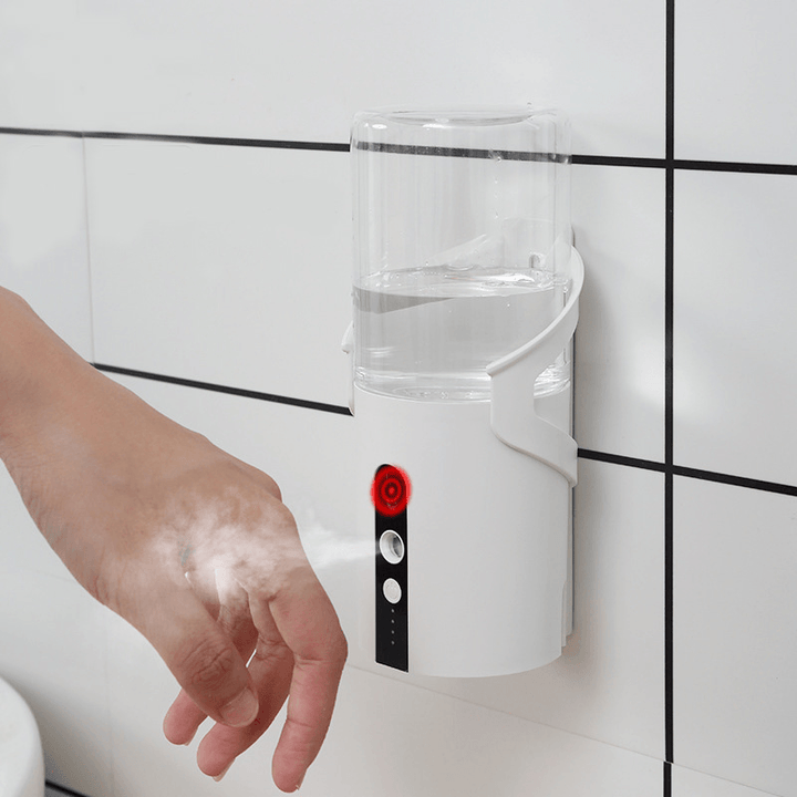 320Ml Wall Mounted Automatic Soap Dispenser Spray Liquid Soap Dispenser Infrared Sensor Touchless Hand Sanitizer Machine