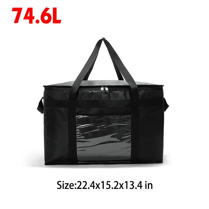 29.2/34.8/58.3/51.4/74.6L Food Delivery Bag Thermal Insulated Takeaway Bag Camping Picnic Bag - MRSLM