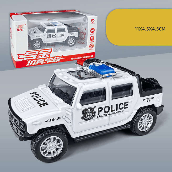 Children'S Simulation Off-Road Hummer Alloy Toy Car