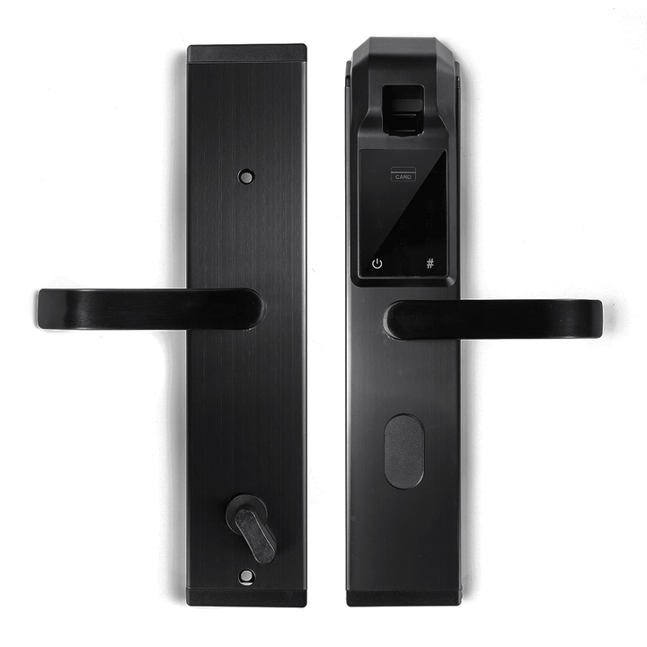 Smart Optical/Semiconductor Door Lock Fingerprint/Card/Password/Key/App Control Access Security Doorlock