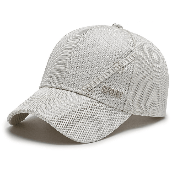 Hat Men'S Baseball Cap Women'S Mesh Sports Running Breathable