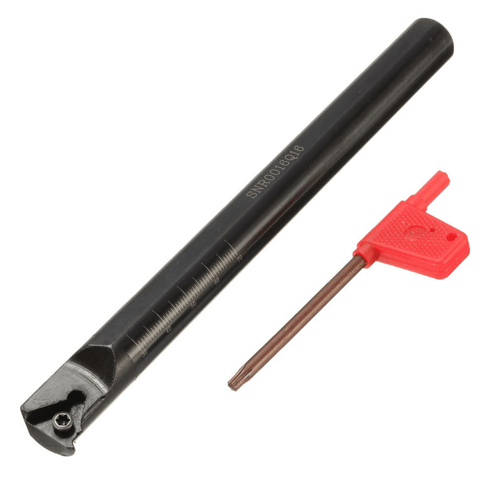 SNR0016Q16 16X180Mm Internal Lathe Threading Boring Turning Tool Holder with Wrench