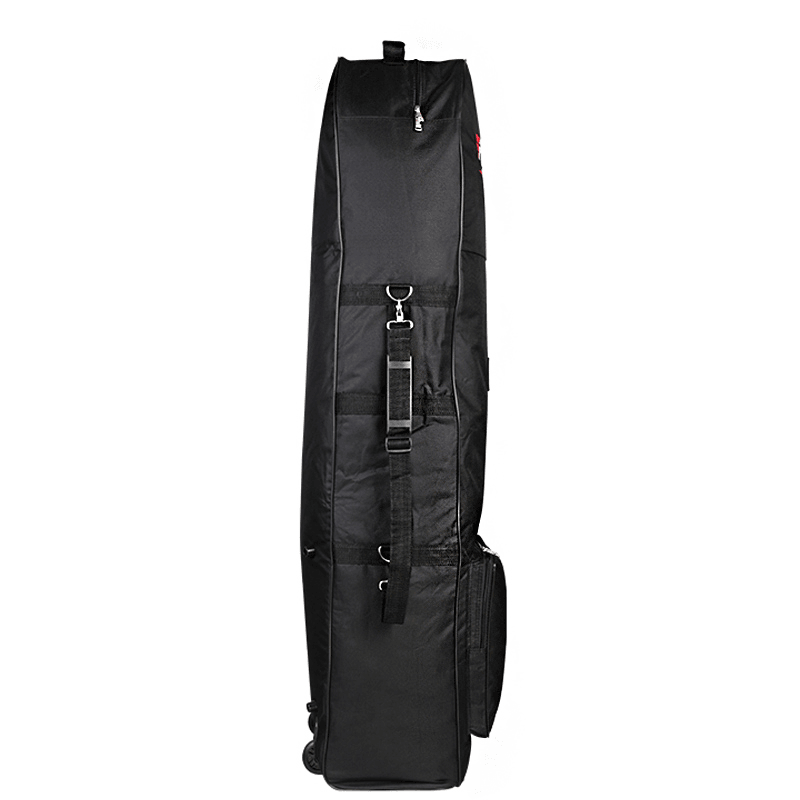 130X36X25Cm Nylon Golf Aviation Bag Waterproof Portable Folding Travel Bag Cover with Wheels