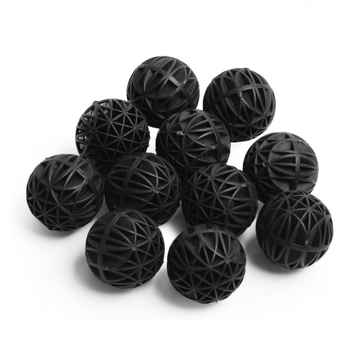 100 Pcs 16Mm Aquarium Bio Balls Filter Media Wet/Dry Koi Fish Tank Pond