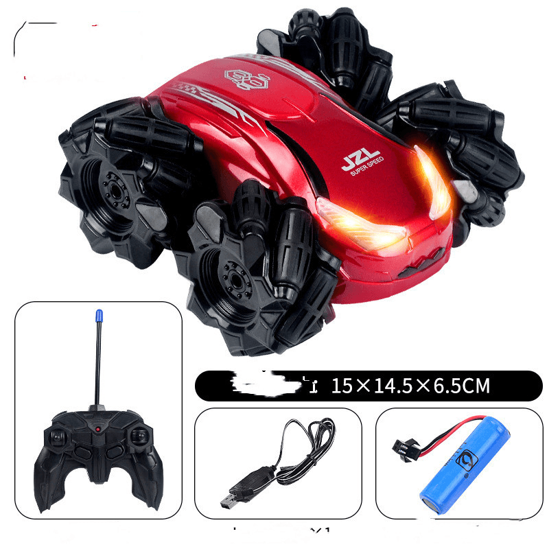 Children'S Remote Control Tumbling Stunt Car