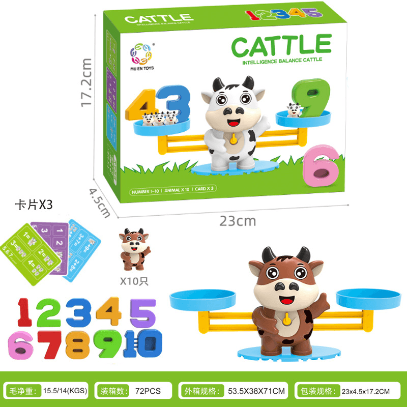 Digital Balance Scale Puzzle Board Game