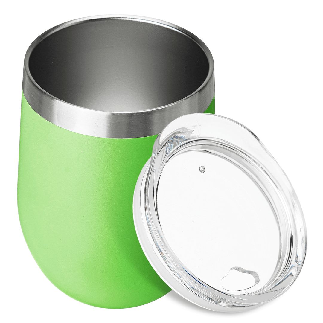 360ML Egg Vacuum Cup Cocktail W-Ine Glass 12Oz Stainless Steel Insulated Tumbler