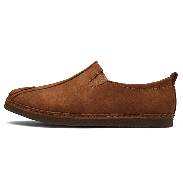 Men Comfortable Soft Sole Suede Loafers