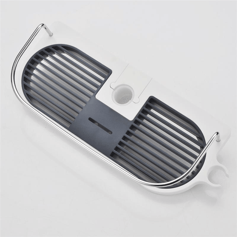 Bath Towel Tray Home Single Tier Shampoo Shower Head Holder Bathroom Shelf Shower Storage Rack Holder