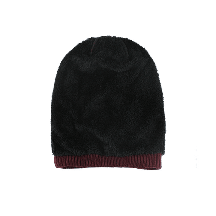 Unisex Winter Outdoor Sports Thicken Woolen Weaving Beanies