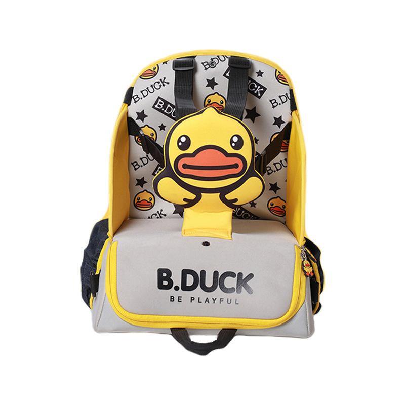 Multifunctional Baby Bag Baby Chair Portable Child Dining Chair Bag Diaper Bag Backpack Baby Diaper Bag Baby Essentials (Yellow) - MRSLM