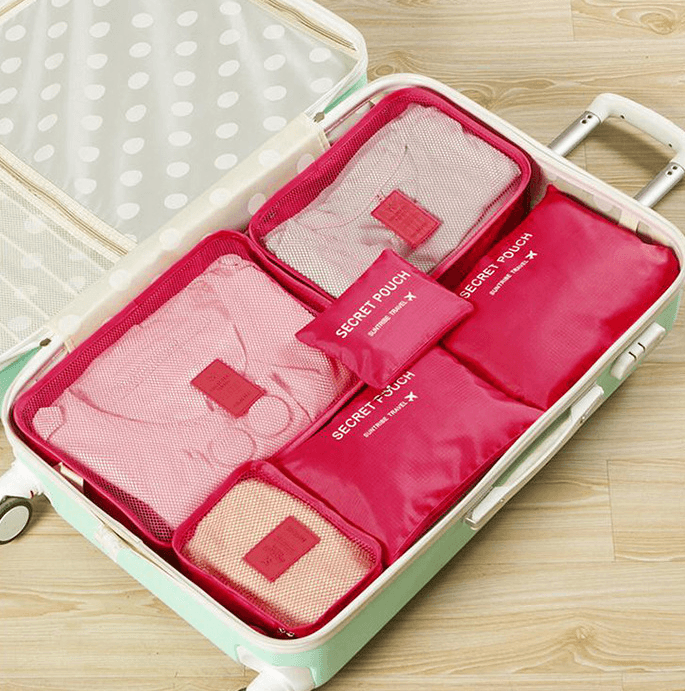 Durable Waterproof Nylon Packing Cube Travel Organizer Bag - MRSLM