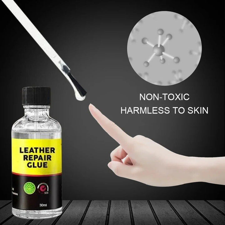 QuickFix Leather Repair Liquid: Auto & Apparel Leather Maintenance Solution